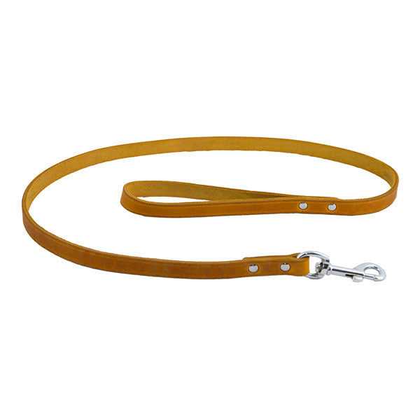 Earthbound Soft Country Tan Leather Lead