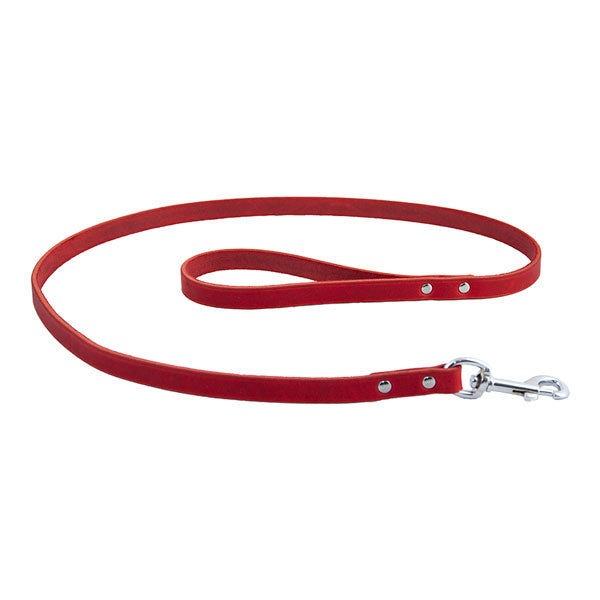 Earthbound Soft Country Red Leather Lead