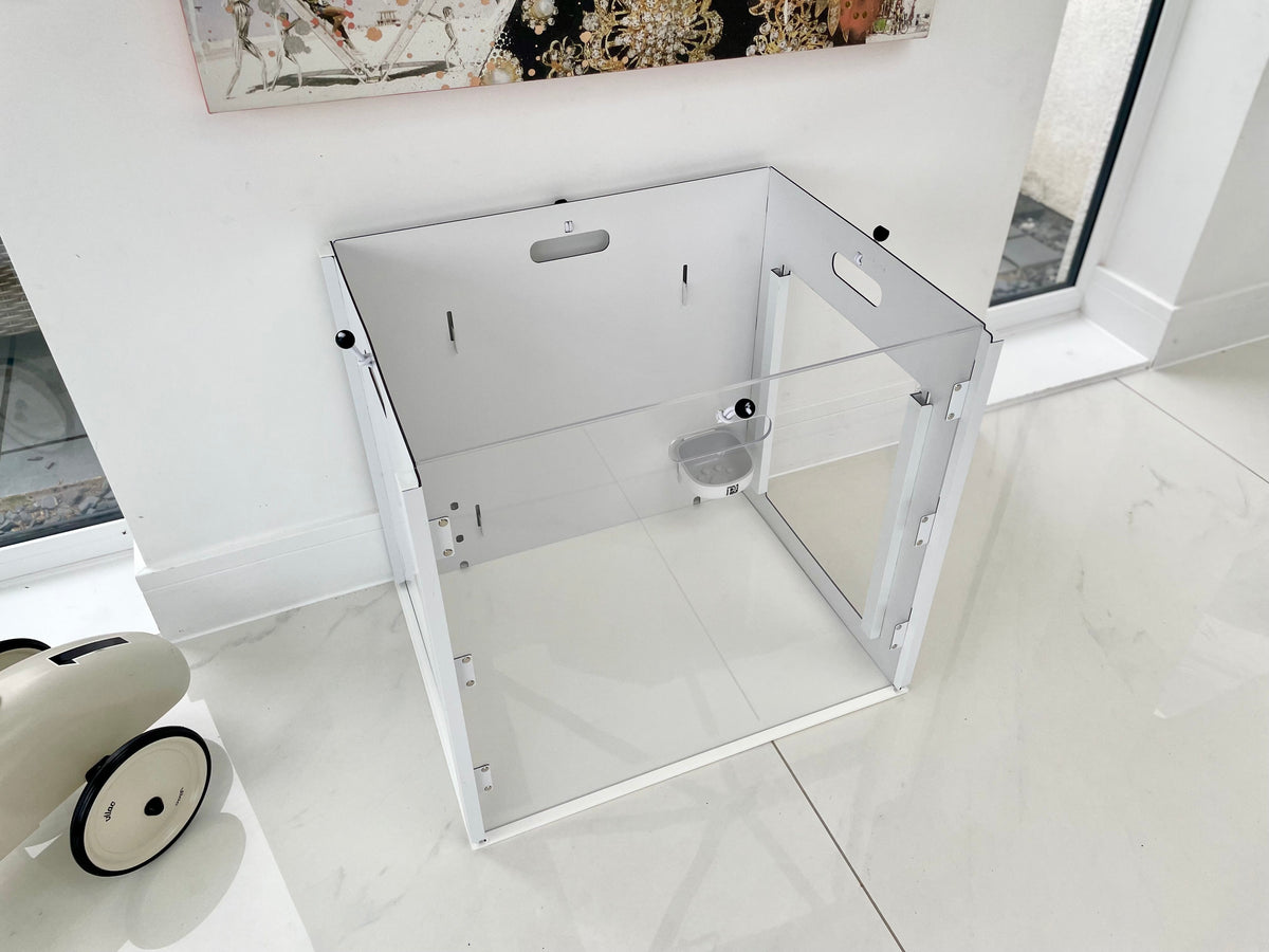 PetPen Transparent Crate | Stylish, Secure &amp; Pet-Friendly Crate Training Solution