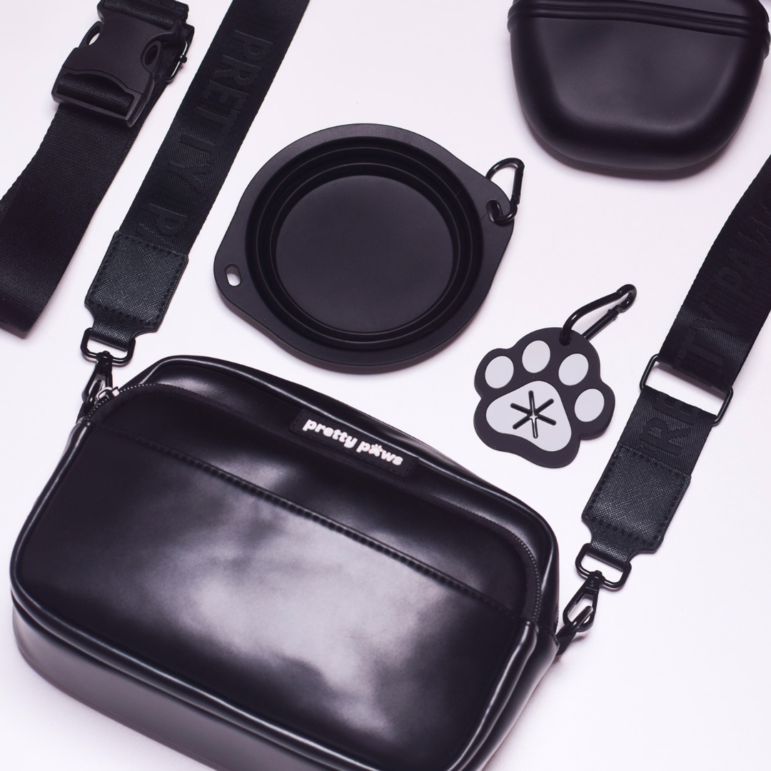 Pretty Paws All-In-One Dog Walking Bag Bundle | Everything You Need for Organised, Stress-Free Walks