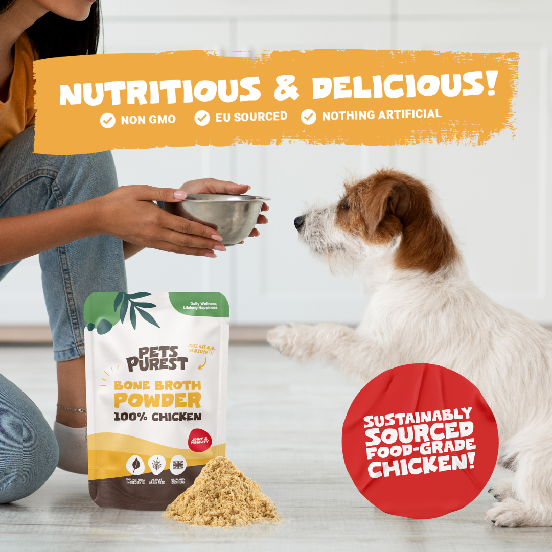 Natural Chicken Bone Broth Powder for Dogs &amp; Cats | 250g