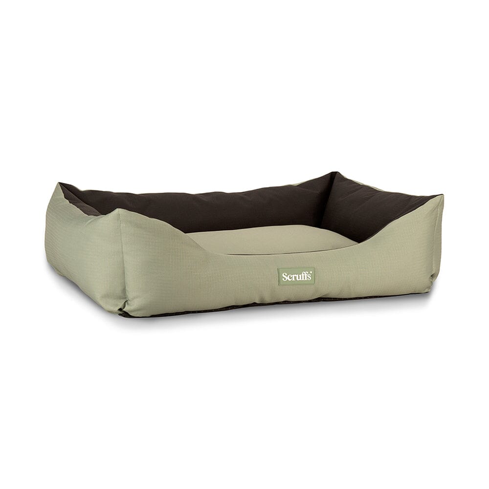 Expedition Box Bed - Khaki Green petslovescruffs 