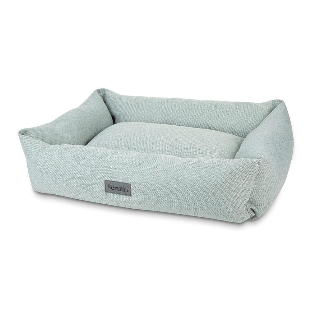 Seattle Box Bed - Topaz Green Dog Bed Scruffs® X-Large (90cm x 70cm/ 36&quot; x 27.5&quot;) 