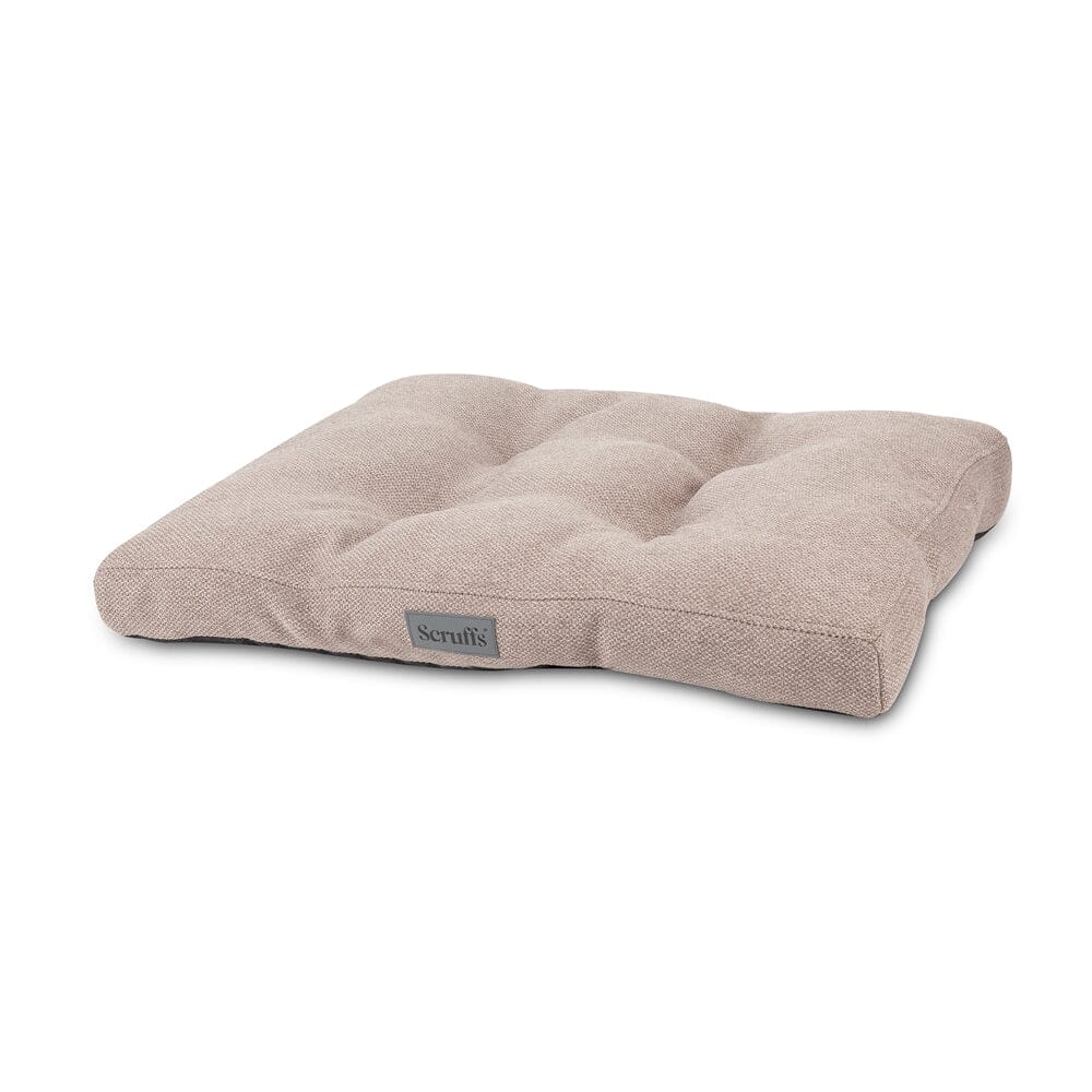 Seattle Mattress - Stone Grey Dog Bed Scruffs® Medium (80cm x 60cm / 31.5&quot; x 24&quot;) 