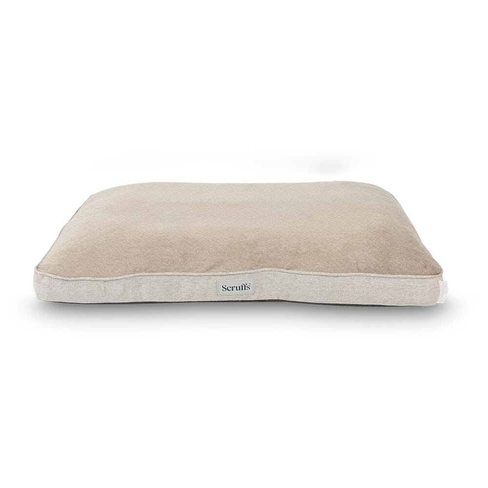 Harvard Memory Foam Mattress - Pearl Grey Dog Bed Scruffs® 