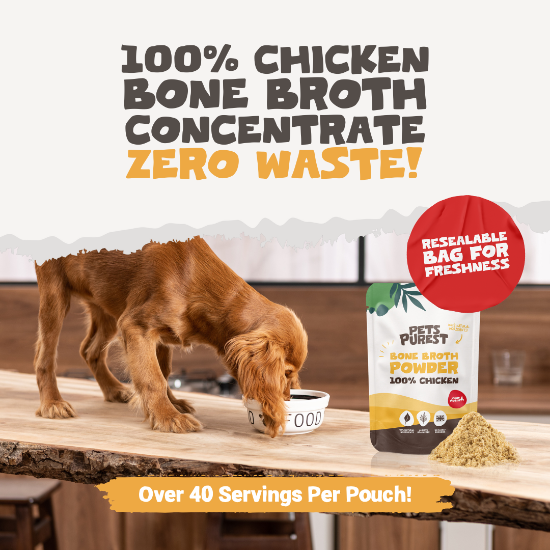 Natural Chicken Bone Broth Powder for Dogs &amp; Cats | 250g