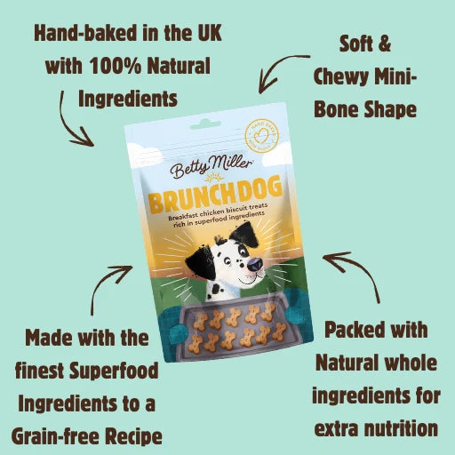 Brunch Dog Superfood &amp; Salmon Soft-Baked Treats