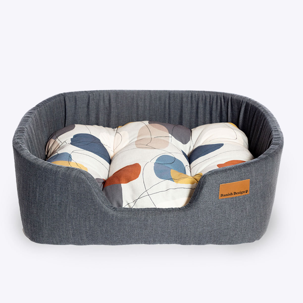 Danish Design Colour Block Lux Slumber Bed Silver