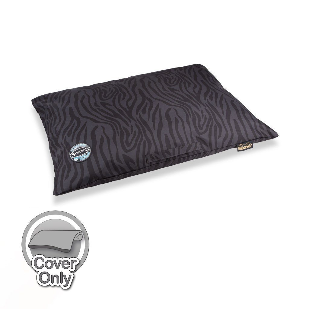 Spare Dog Bed Covers Replacement Cover Scruffs® Expedition Dog Bed Cover (100 x 70cm) Black &amp; Grey 