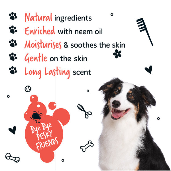 Bugalugs Dog Shampoo - Flea &amp; Tick 500ml