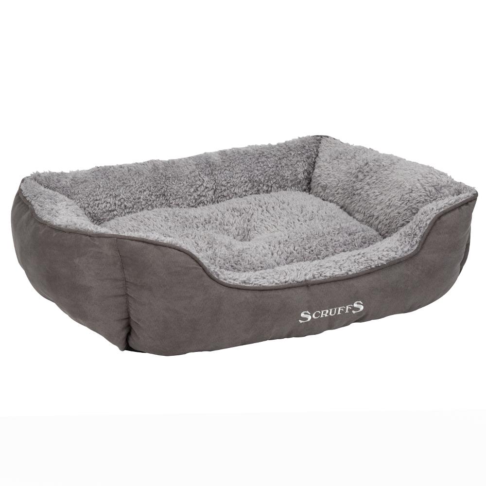 Cosy Soft-Walled Dog Bed - Grey Dog Bed Scruffs® 
