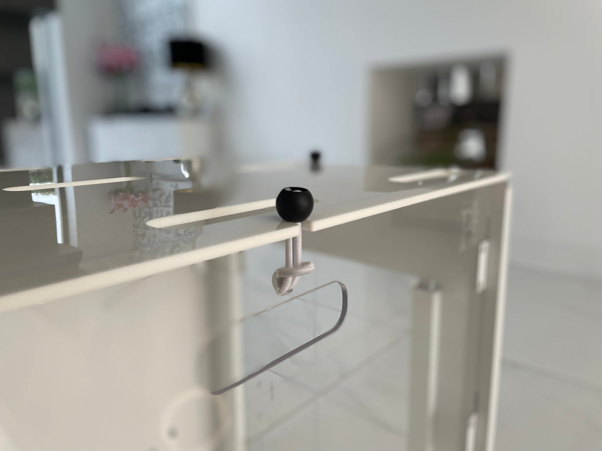 PetPen Transparent Crate | Stylish, Secure &amp; Pet-Friendly Crate Training Solution