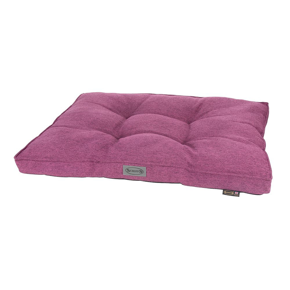 Manhattan Mattress - Berry Purple Dog Bed Scruffs® Medium (82 x 58cm / 32&quot; x 23&quot;) 