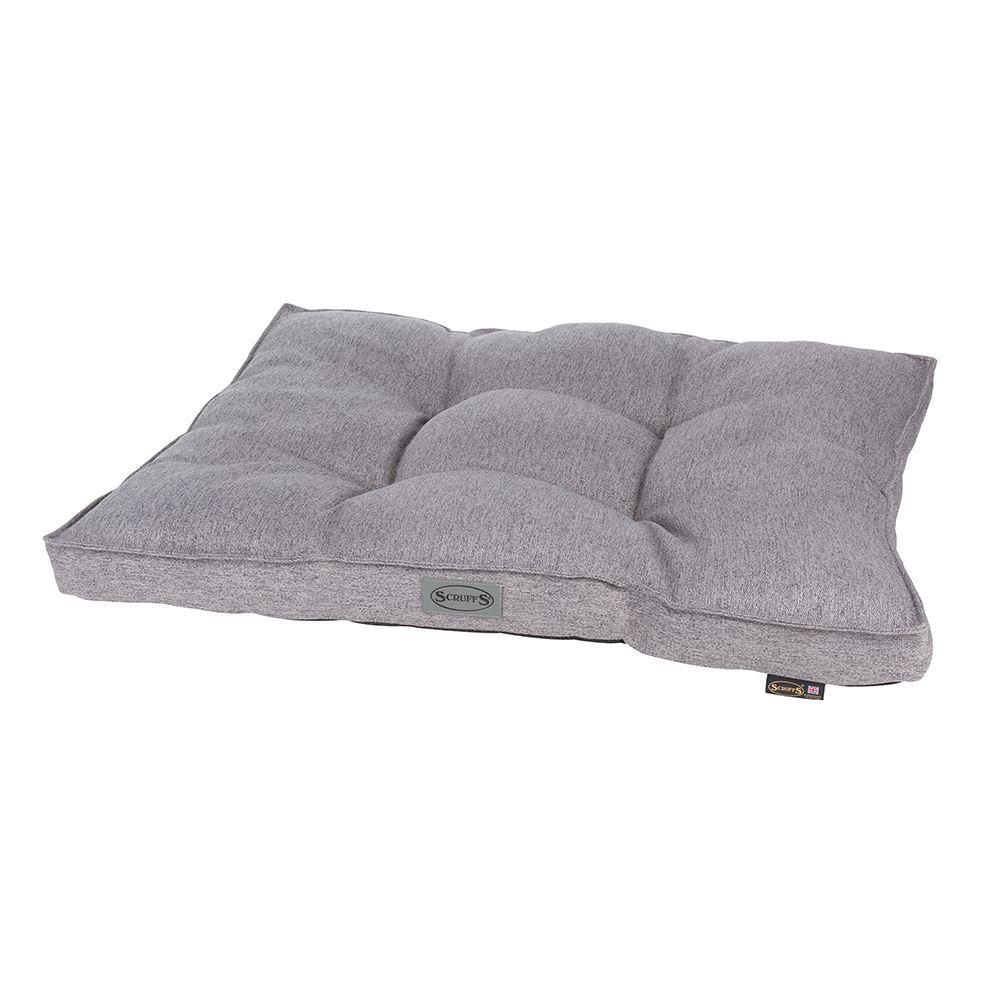 Manhattan Mattress - Dark Grey Dog Bed Scruffs® Large (100 x 70cm / 39&quot; x 27.5&quot;) 
