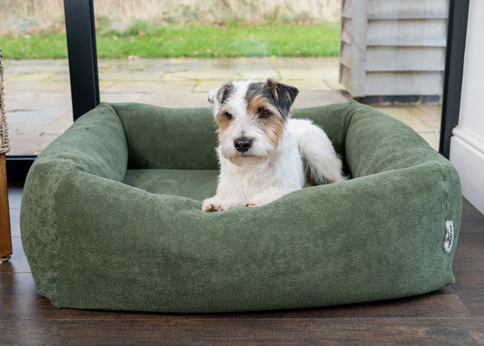 Burnham Bolster Towelling Bed Cover