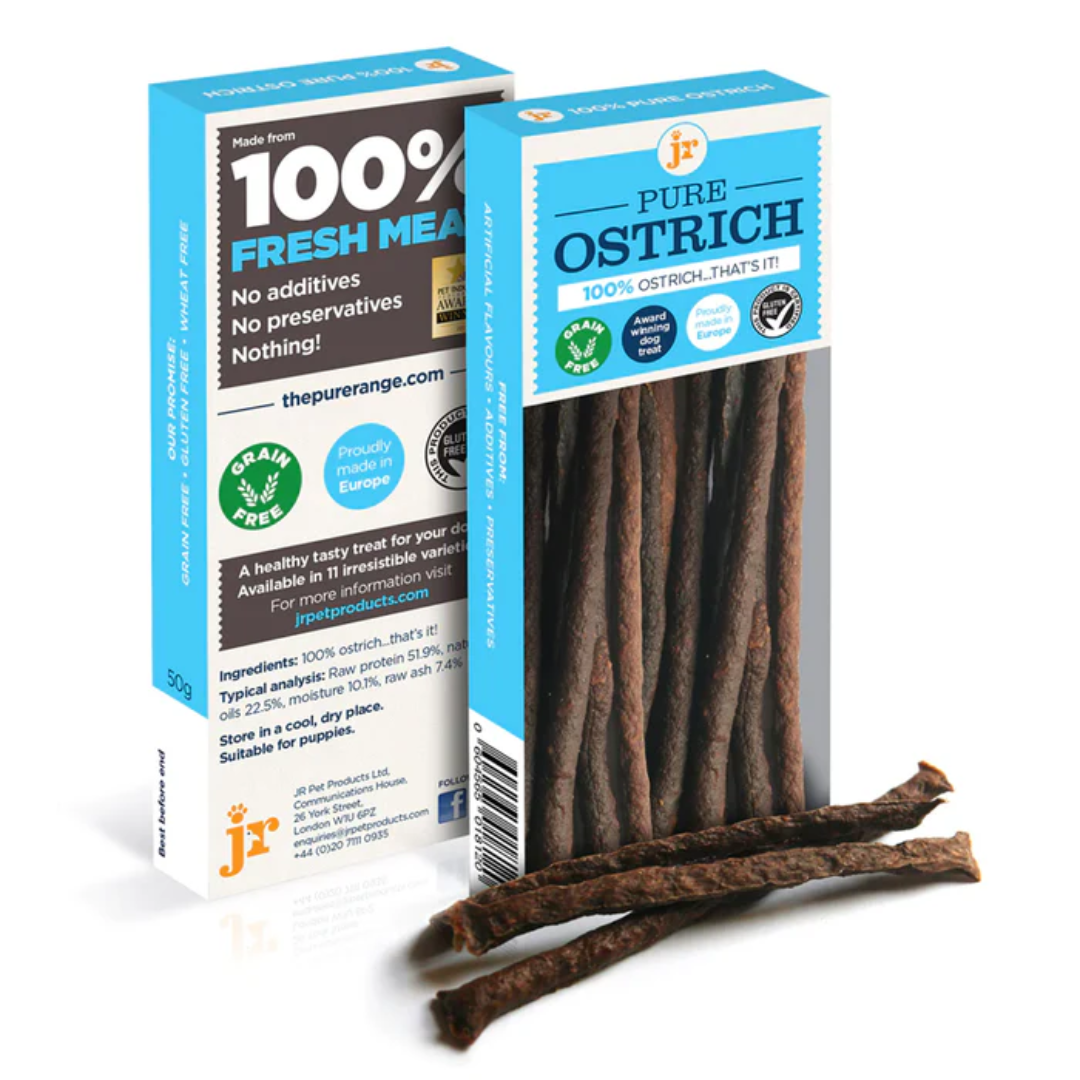 JR Pet Products Pure Meat Sticks – Single Flavour | 100% Natural, Grain-Free Dog Treats