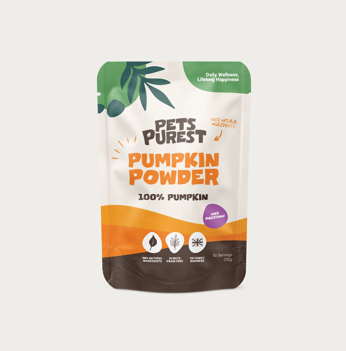 Pumpkin Powder for Dogs &amp; Cats | 250g Natural Digestive Support