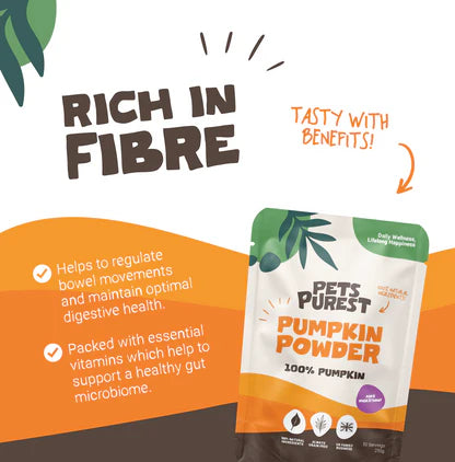 Pumpkin Powder for Dogs &amp; Cats | 250g Natural Digestive Support