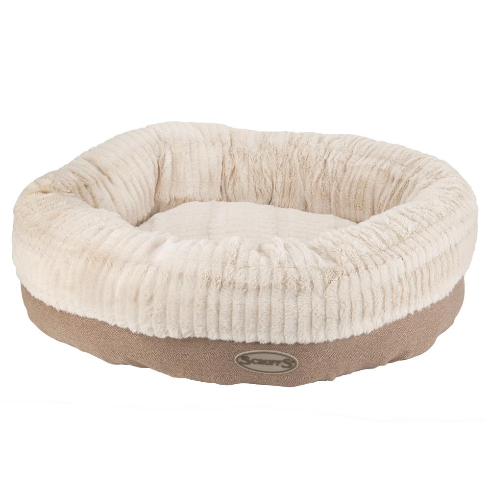 Ellen Donut Bed - Grey Dog Bed Scruffs® 