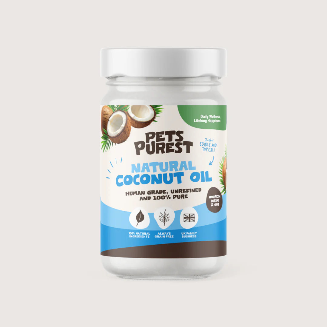Coconut Oil for Dogs | 340g Organic Cold-Pressed Supplement