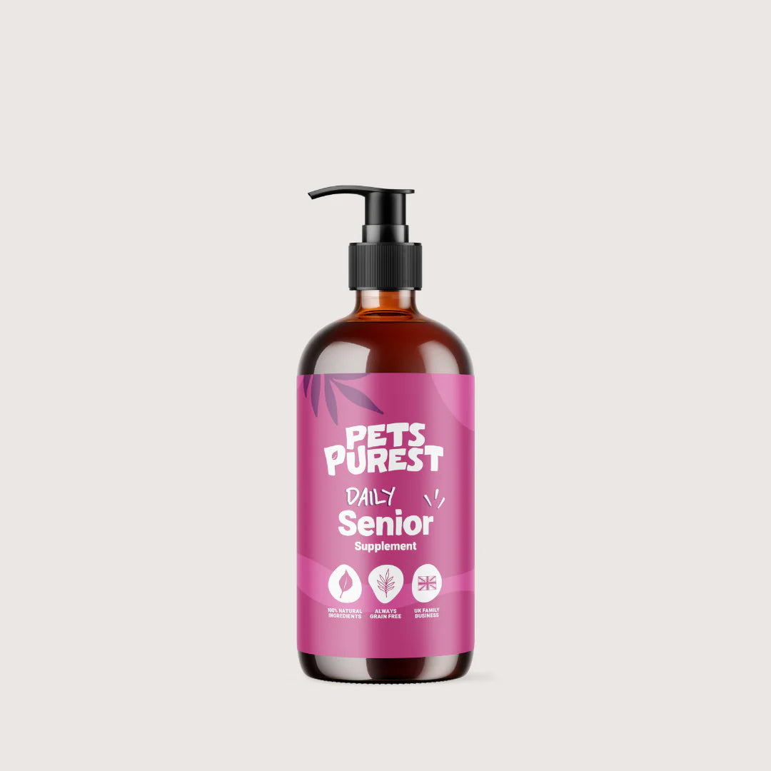 Senior Salmon Oil for Dogs &amp; Cats (300ml) | Natural Joint &amp; Brain Care