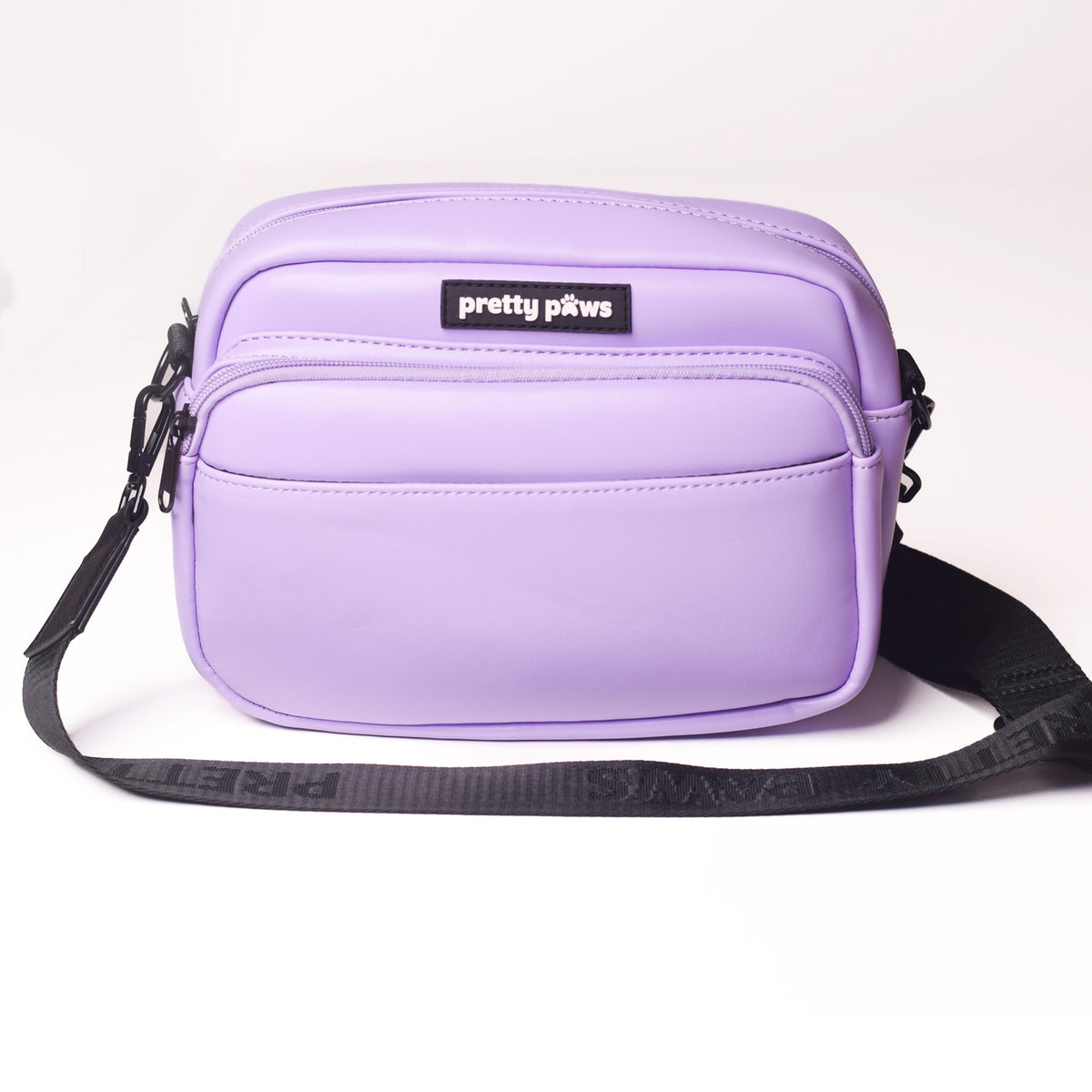 Pretty Paws Lilac Dog Walking Bag | Organised, Stylish &amp; Practical for Daily Walks