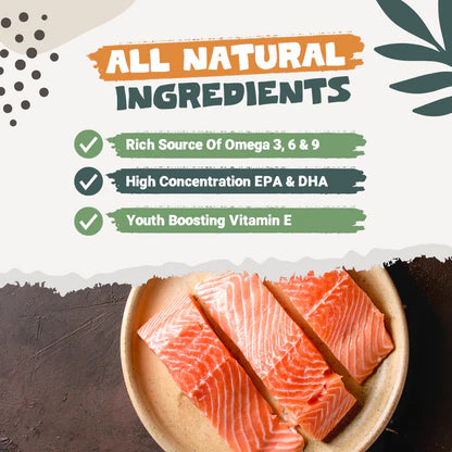 Natural Scottish Salmon Oil for Dogs &amp; Cats | 300ml Premium Omega Supplement
