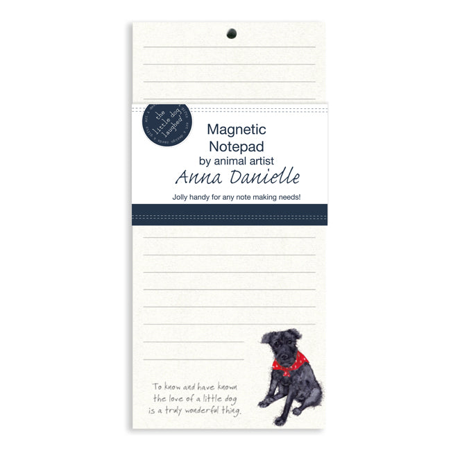 Magnetic Notepad - Little Dog Design ACMP01 on www.dogsdogsdogs.co.uk