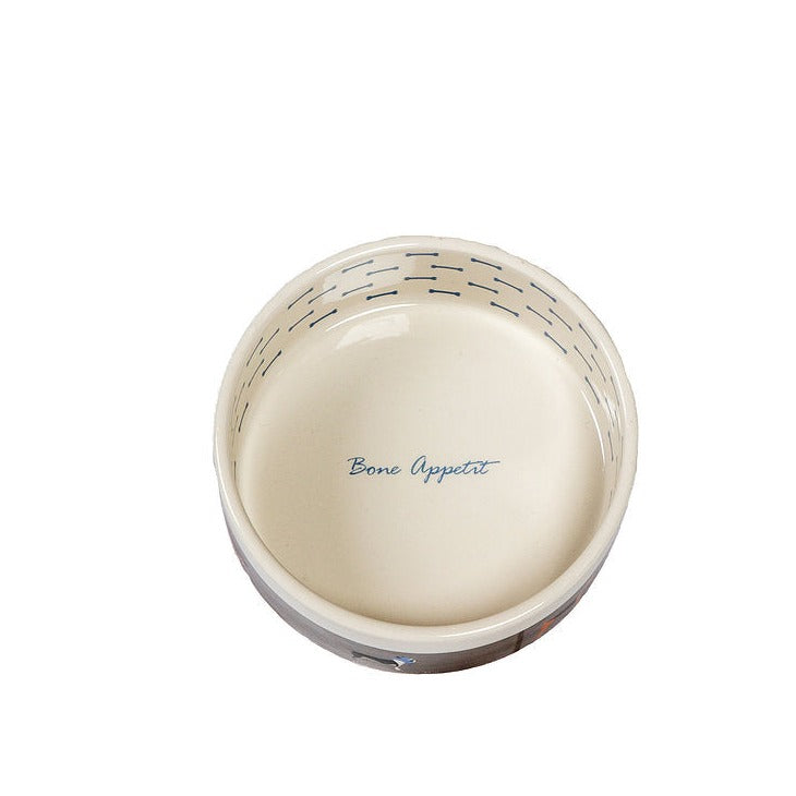 FatFace Marching Dogs Dog Bowl at £14.99