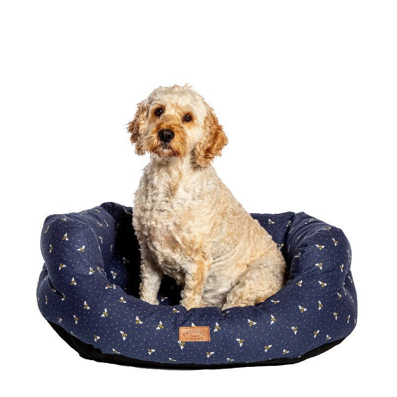 FatFace Spotty Bees Deluxe Slumber Bed 5028441 094018 on www.dogsdogsdogs.co.uk