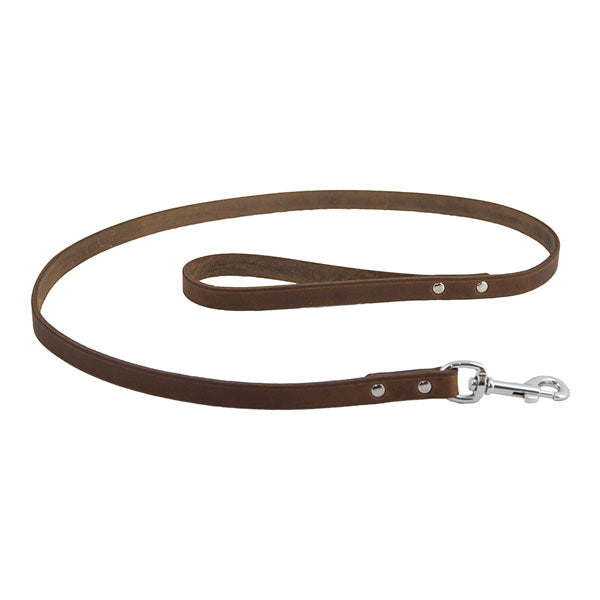 Earthbound Soft Country Brown Leather Lead