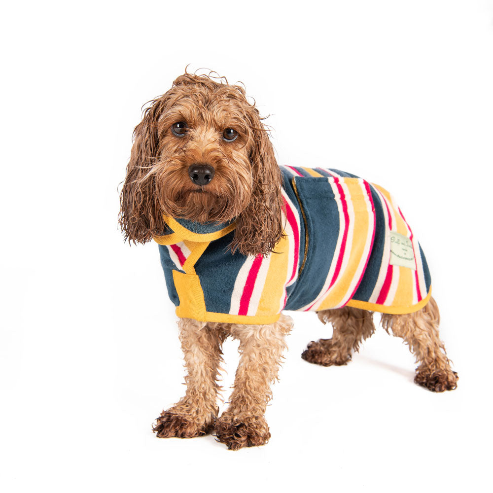 Ruff and Tumble Beach Collection Drying Coat  on www.dogsdogsdogs.co.uk
