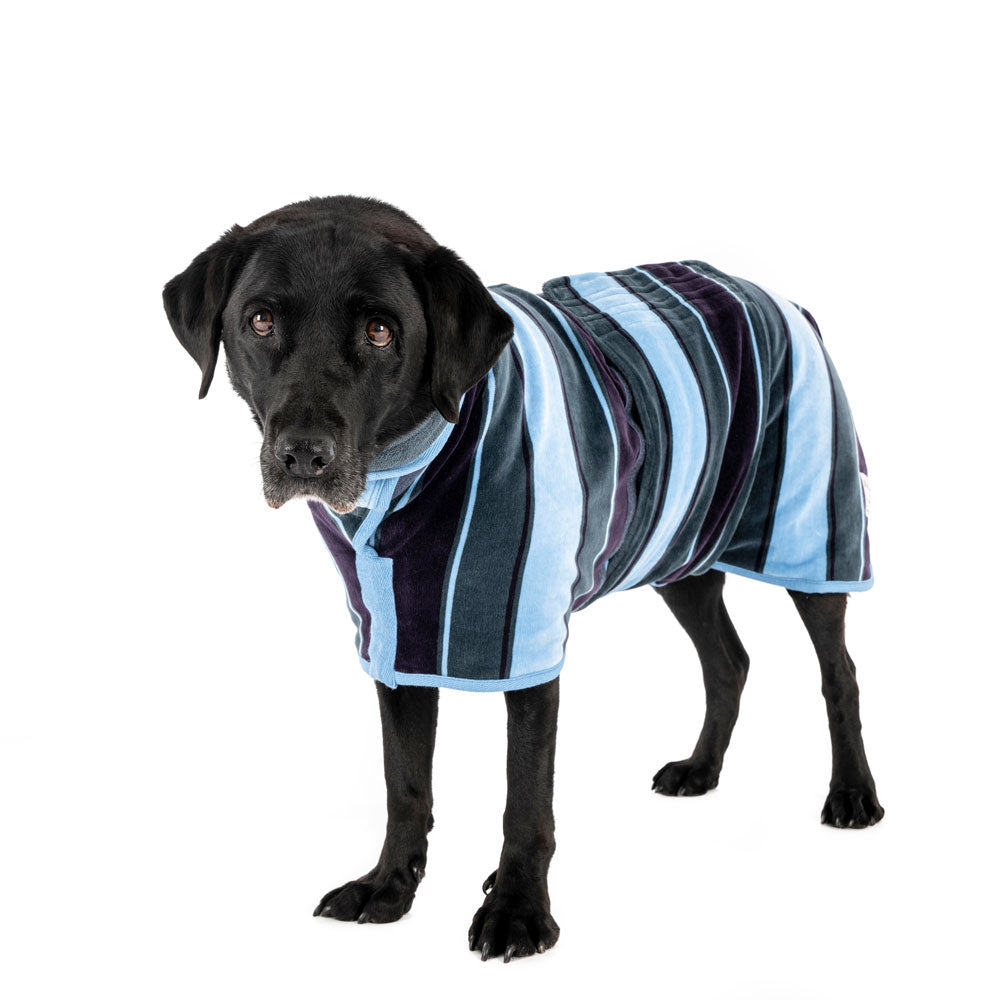 Ruff and Tumble Harbour Collection Drying Coat  on www.dogsdogsdogs.co.uk