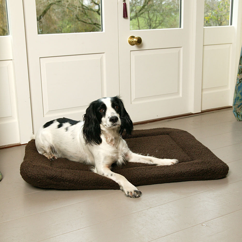 Pets & Leisure Premium Fleece Crate Pad RFC1SG on www.dogsdogsdogs.co.uk