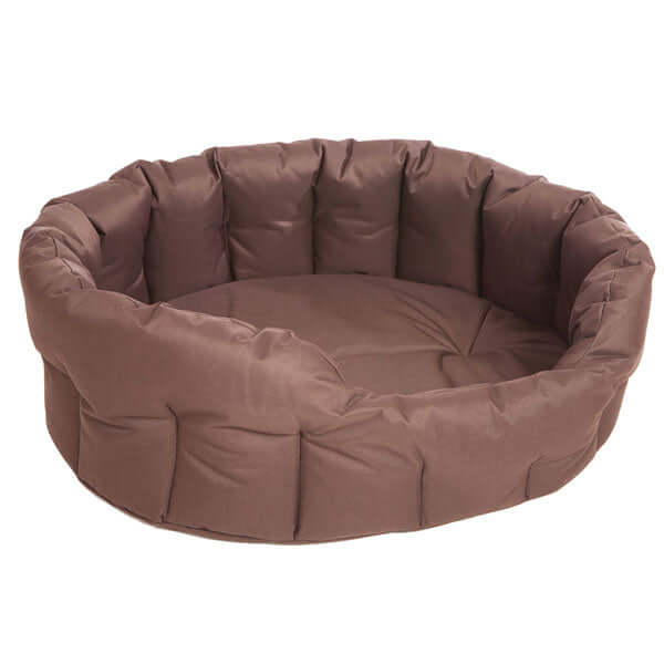 Country Dog Heavy Duty Oval Waterproof Bed wsoft4br on www.dogsdogsdogs.co.uk
